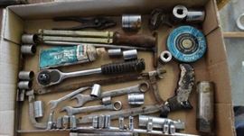 Lot of Sockets and Tools