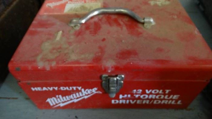 Milwaukee Metal Case and Contents