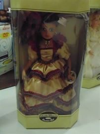 New in Box Collectible Porcelain Doll