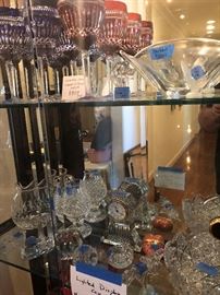 Waterford, Steuben etc