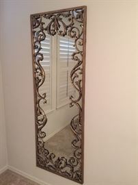 Uttermost brand (sold at Neiman Marcus) two large, heavy ornate matching mirrors. 