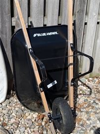 Blue Hawk wheelbarrow