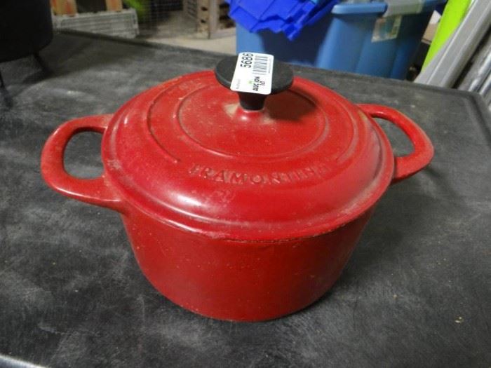 Tramontina 1 1 2QT cast iron pot.