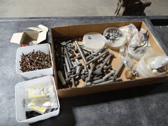 Lot of fasteners.