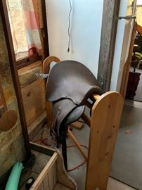 Endurance type saddle, probably from the early 1900's.