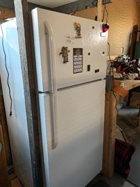Refrigerator.  Nice and clean.