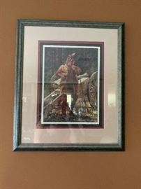 Some of the following are prints by Robert Griffing.  He's a very talented artist.  Come take a look.