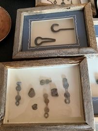 Antique Bale Seals and Jew's harps.