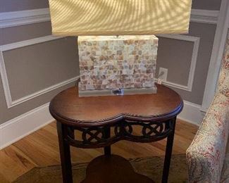 Occasional table with beautiful detail.