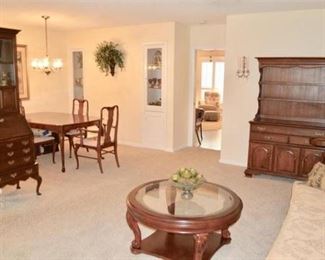 Very nice secretary/writing desk. Versatile hutch looks great as is or painted.