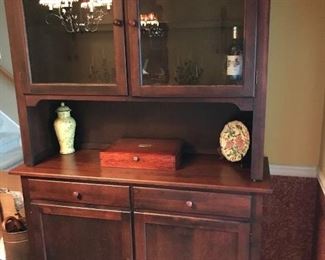 Beautiful hutch...so many uses! Great piece!
