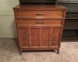 Five Drawer Wooden Dresser