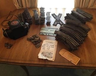 Lionel O Gauge Track and Transformer