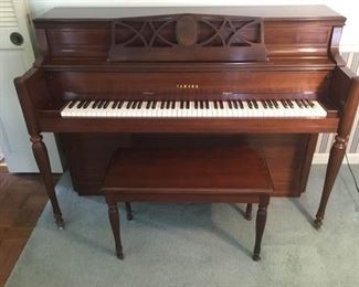Yamaha Piano and Bench