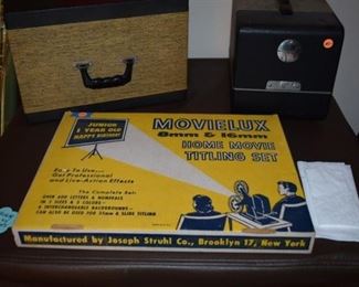 8MM Projector & Accessories