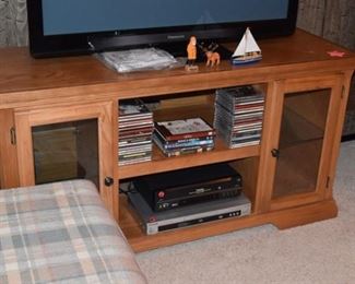 Cabinet, Electronics, CD'S, & DVD'S