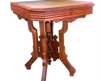 Lot 037
Antique East Lake Parlor Table
