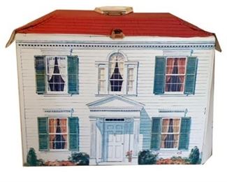 Lot 229
Vintage IDEAL "Petite Princess" Vinyl Doll House Carry Case