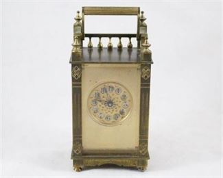 Lot 463
Antique Boston Clock Co. "Queen Anne" Carriage Clock