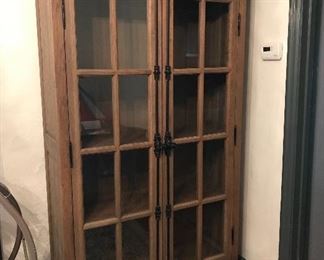 Restoration Hardware French Casement Glass Door Cabinet 