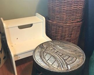 Stools & Baskets