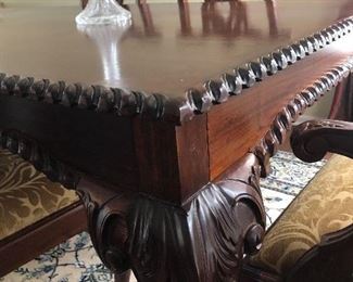 SOLID WOOD DINING ROOM SET