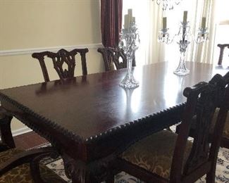 6 DINING ROOM CHAIRS