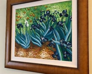 VINCENT VAN GOGH FRAMED REPRINT 35X30