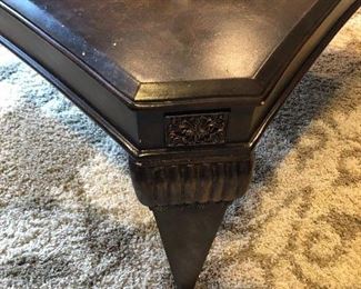 SQUARE WOOD COFFEE TABLE