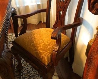 ARMCHAIRS FOR DINING ROOM 