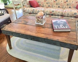 Rustic coffee table