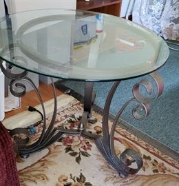 one of two end tables