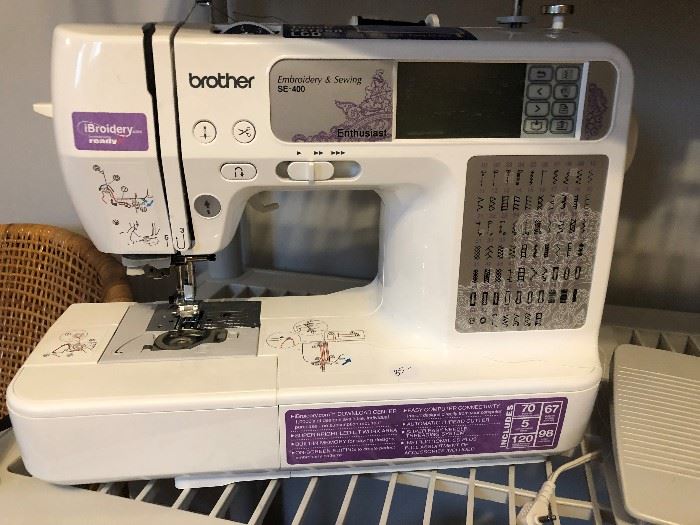 Brother Embroidery and Sewing Machine-no cord