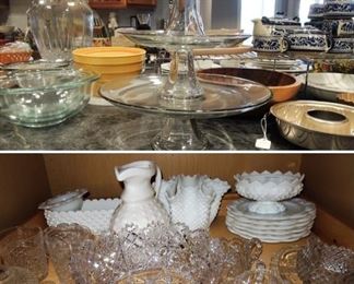 American brilliant cut glass - kitchen ware