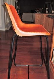 Leather-Like bar chairs - set of 2
