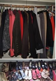 women's clothes and shoes. Small Clothes 2-4 AND Large clothes XXL to 4X
