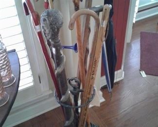 Umbrella or cane stand