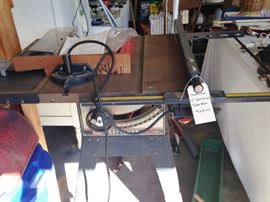 Craftsman 10" belt driven table saw
