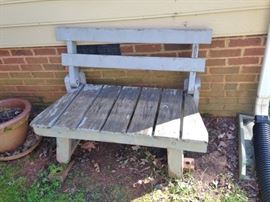 Garden bench
