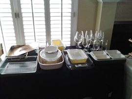 Glassware and kitchenwares