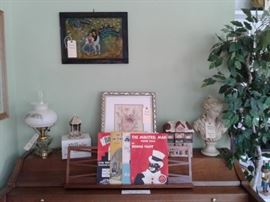 Sheet music and decor