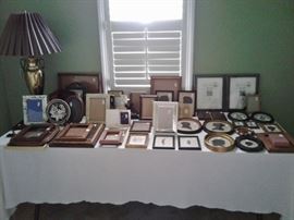 Silhouettes and picture frames