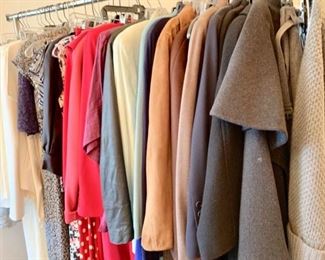 Coats by Armani, Donna Karan, and More