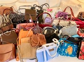 Bags in Excellent Shape...Fendi, Paloma Picasso, Bally, Etc.
