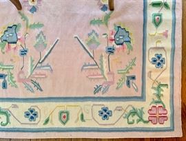 Vintage Dhurrie Area Rug  