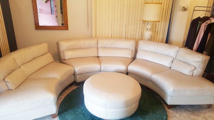 Italian Leather Couch - Originally bought for $3,000