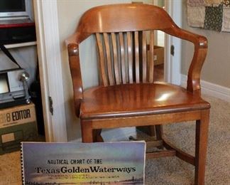 A Better Look At The Vintage Chair, Nautical Chart