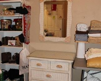 Pier One Jamaica Import Collection Chest of Drawers With Mirror