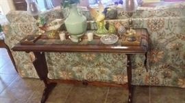 TRESTLE STYLE SOFA TABLE