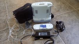 Inogen One G3 Portable Oxygen Concentrator Machine  complete with case, attachments, and extra battery